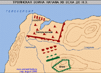 Troian War. XII-th century BC