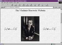 The Vladimir Horowitz Website