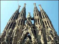 La Sagrada Familia (by Antonio Gaudi)