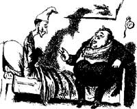 Caricature by M.Nevahovich