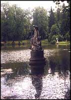 Sculpture in the park, XVIII century