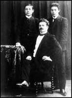 Stoliarsky with his students